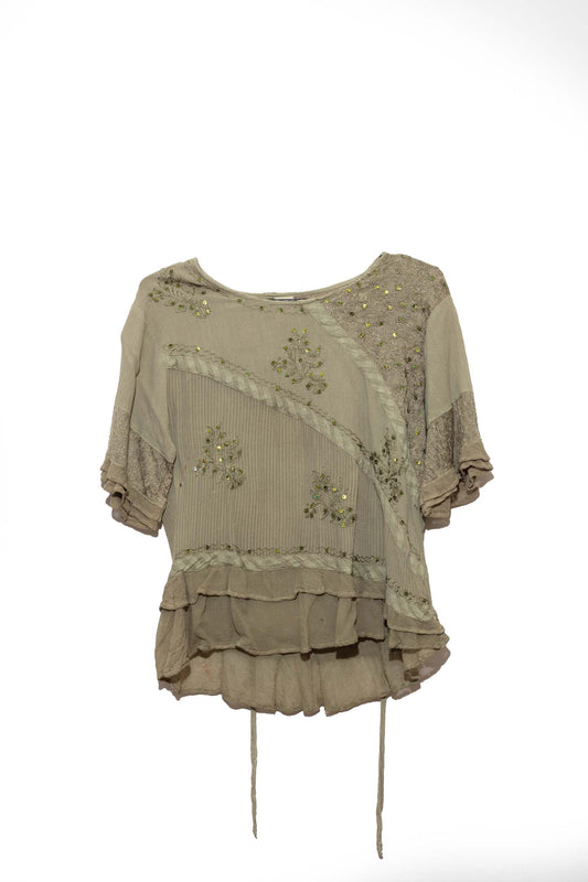 blusa oliva