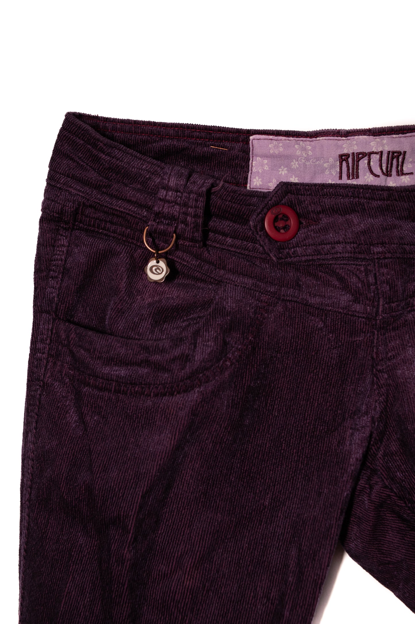 calça de veludo rip curl