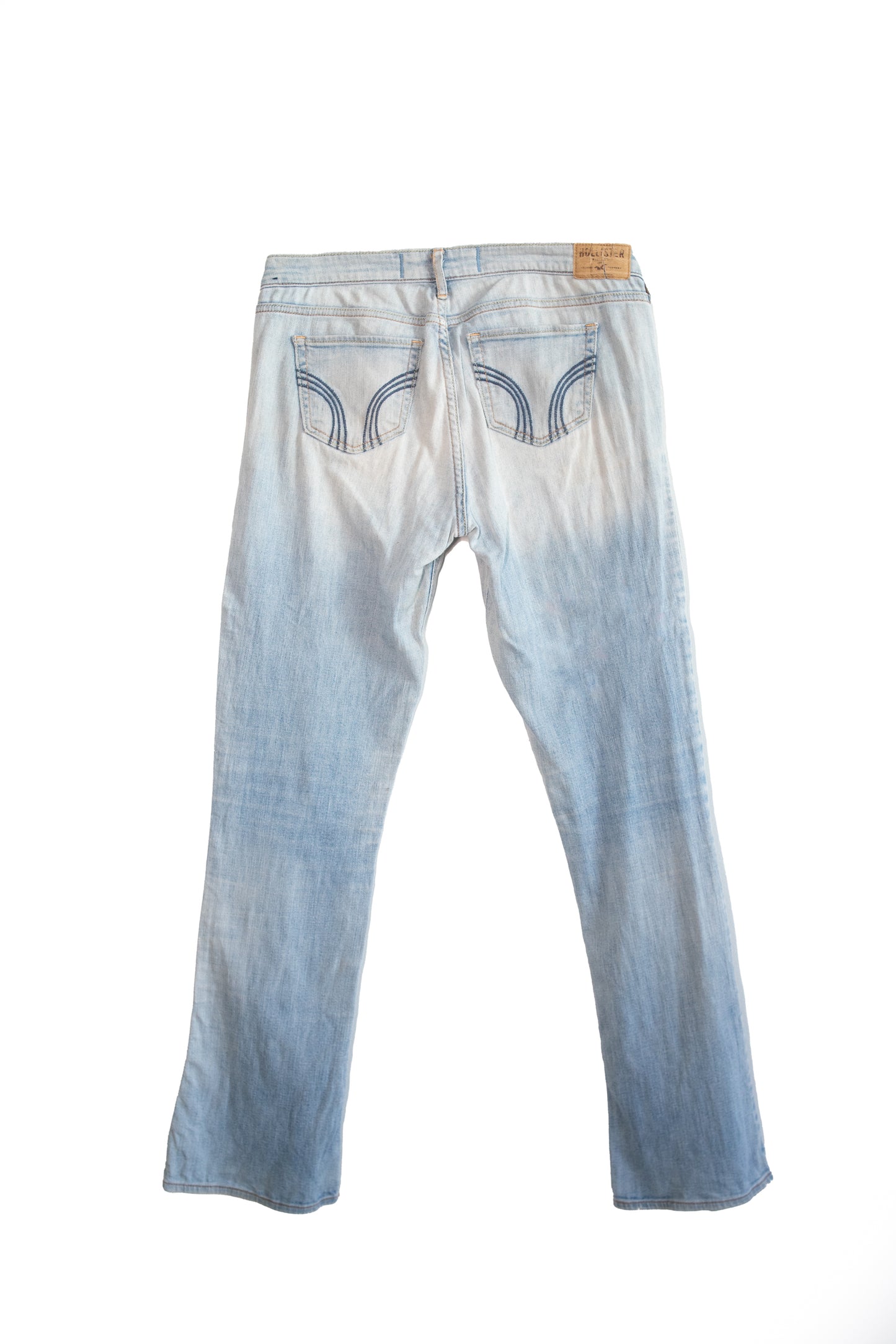 calça reta hollister